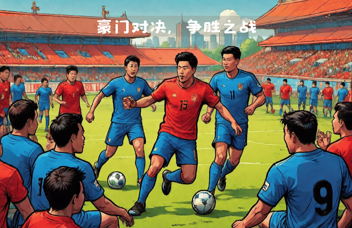豪门对决场面激烈，球员们拼尽全力，争夺胜利的激情的简单介绍